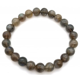 bracelet pierre naturelle Labradorite 8mm