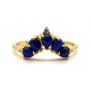 Bague Argent 925 Lapis Lazuli Diadème