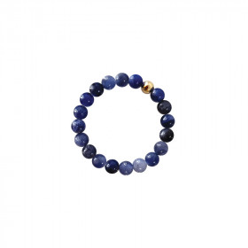 Bague en Sodalite-Apaisement & Confiance en soi