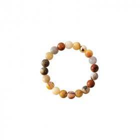 Bague en Agate-Paix intérieure & Courage