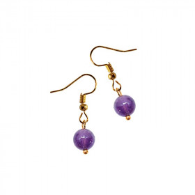 Pendantes perle AMETHYSTE