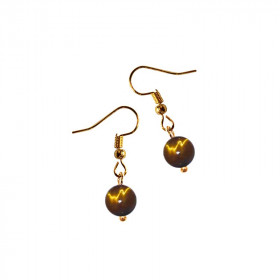 Pendantes perle OEIL DE TIGRE