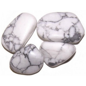 Howlite Blanc
