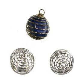 Cage ressort pour porter vos pierres roulées